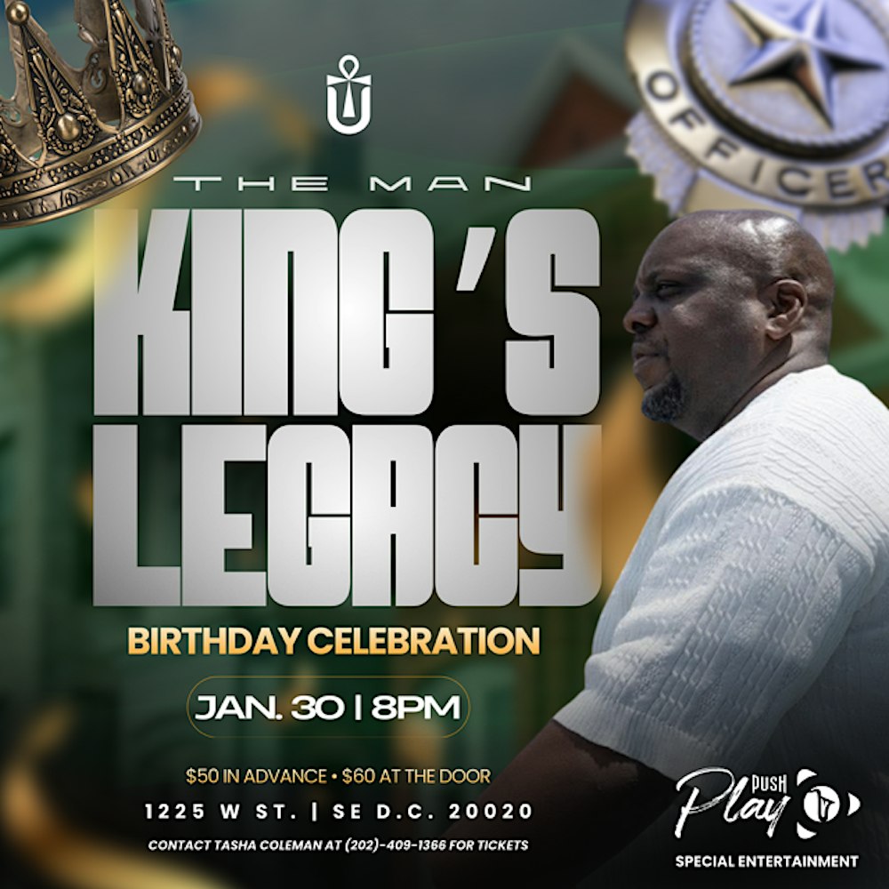 Let's "Push Play" and Party with The Man King of the Day!