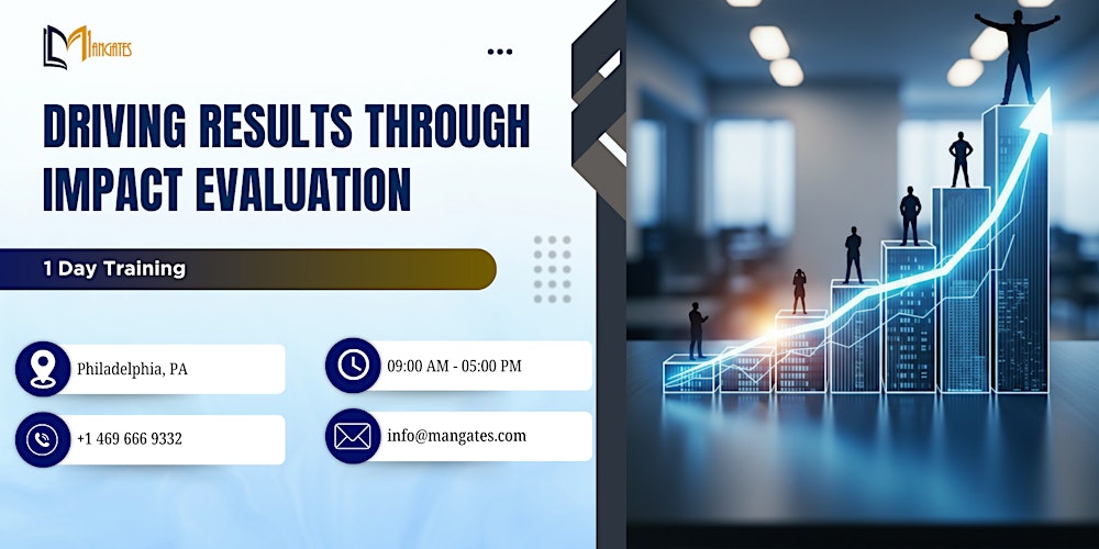 Driving Results Through Impact Evaluation: 1 Day Training, Philadelphia, PA