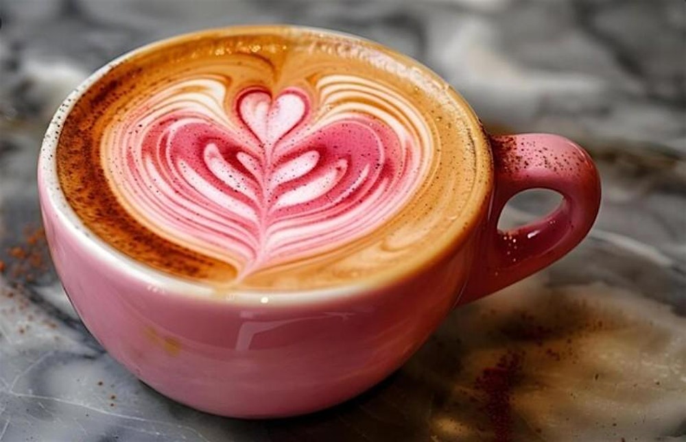 Latte art for beginners! (Valentine's Day edition)