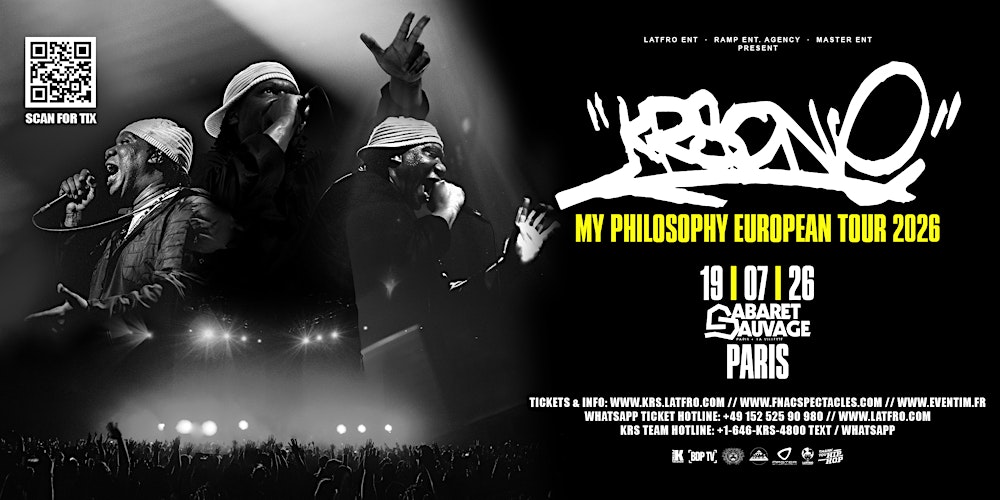 KRS One Live in Paris