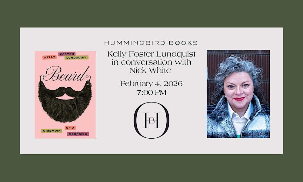 An Evening with Kelly Foster Lundquist in conversation with Nick White