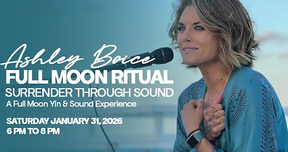 Surrender Through Sound- A Full Moon Yin & Sound Experience