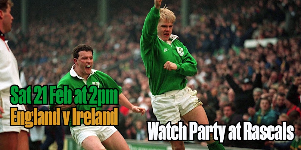 England v Ireland Watch Party