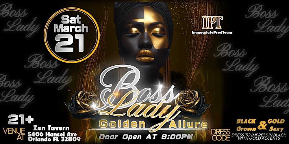 Boss Lady: Golden Allure