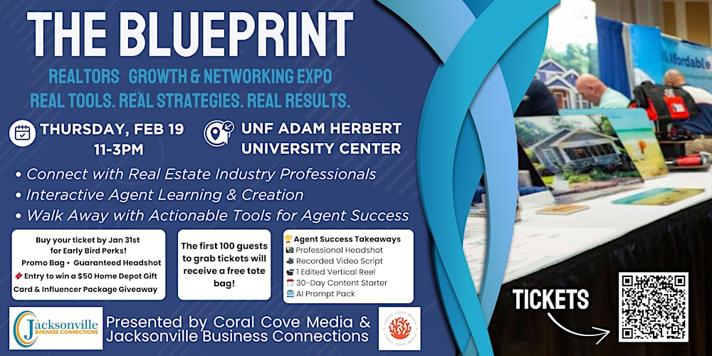 The BluePrint: Realtors Growth & Networking Event; Real Tools. Real Results