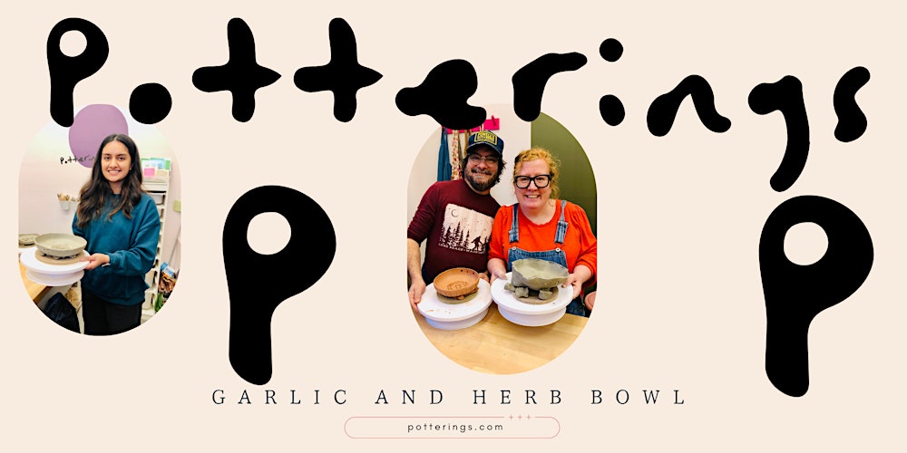 Pottering Workshop Make a Garlic Grater and Herb Bowl