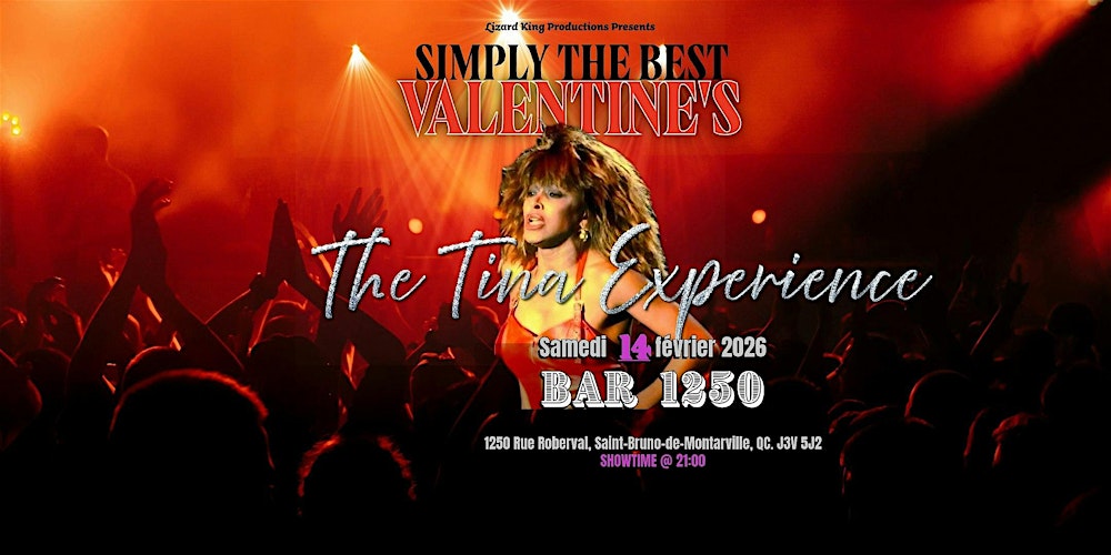 The Tina Experience - Simply The Best Valentine's Concert