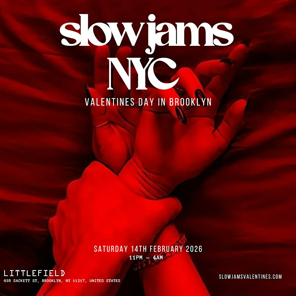 SLOW JAMS NYC - Valentines Party in Brooklyn (100% Slow Jams & RnB)