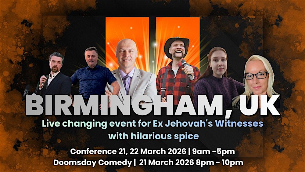 Empowering Conference for Ex Jehovah's Witnesses with Doomsday Comedy