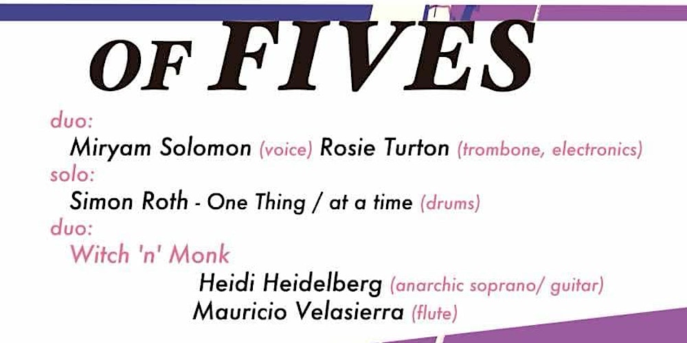 A Handful of Fives (Witch n' Monk,Miryam Solomon & Rosie Turton,Simon Roth)