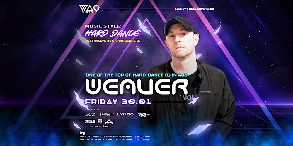 FRI 30 JAN - WAO SUPERCLUB @ IVY