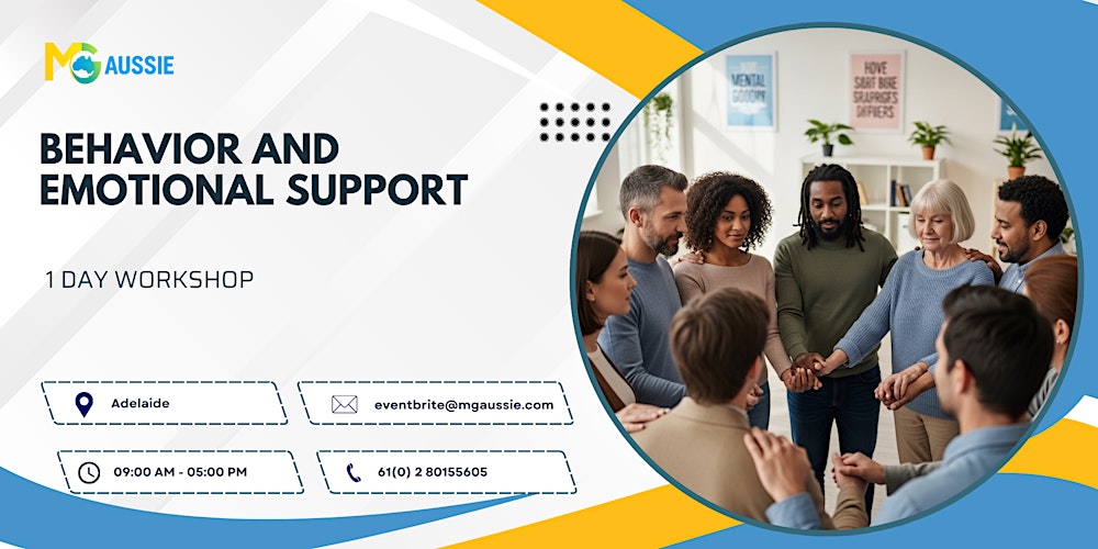 Behavior and Emotional Support: 1 Day Workshop in Adelaide