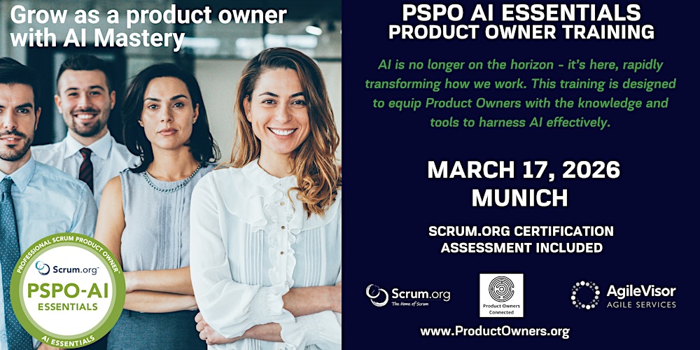Product Scrum Product Owner - AI Essentials (PSPO-AIE)
