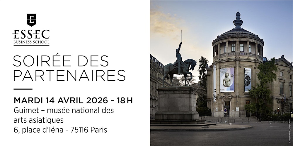 Soirée Annuelle des Partenaires  de l'ESSEC -  Mardi 14 Avril 2026