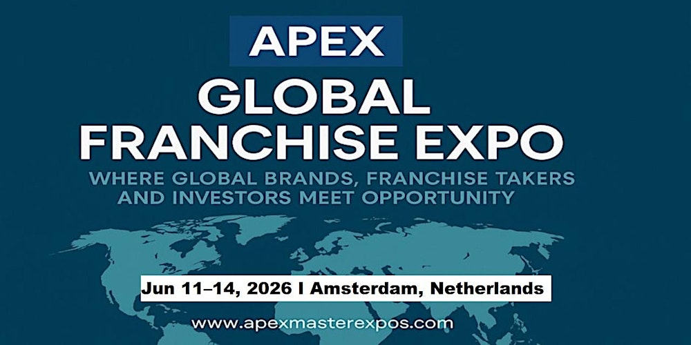 The Apex Global Franchise Expo in Amsterdam, Netherlands