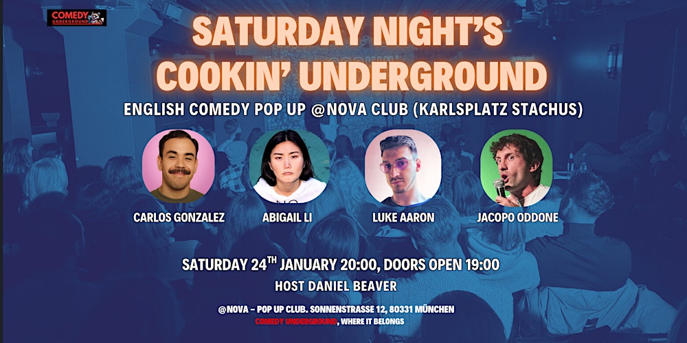 Saturday Night's Cookin' Underground - English Comedy Special