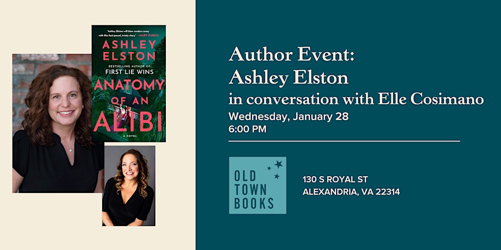 Author Event: Ashley Elston in conversation with Elle Cosimano