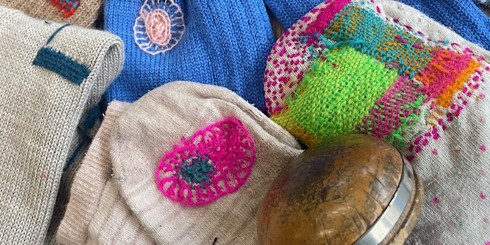 Visible Mending Workshop at Kirkstall Forge