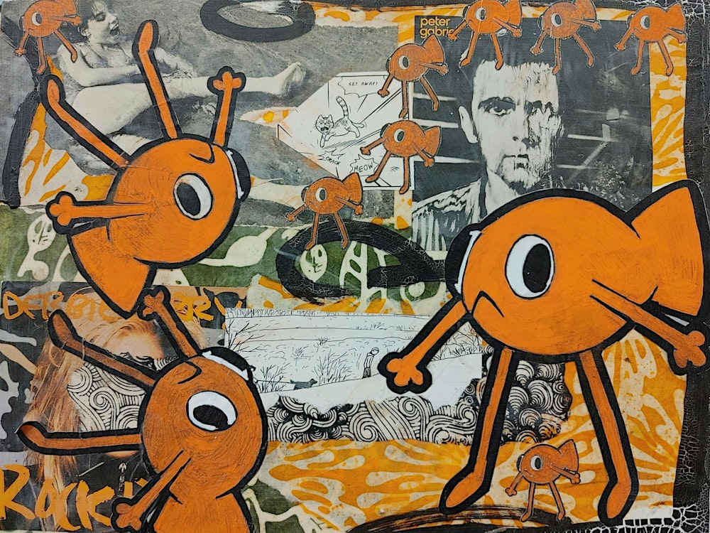 Art Afternoon with  Alex: Collage & Mixed Media Freestyle