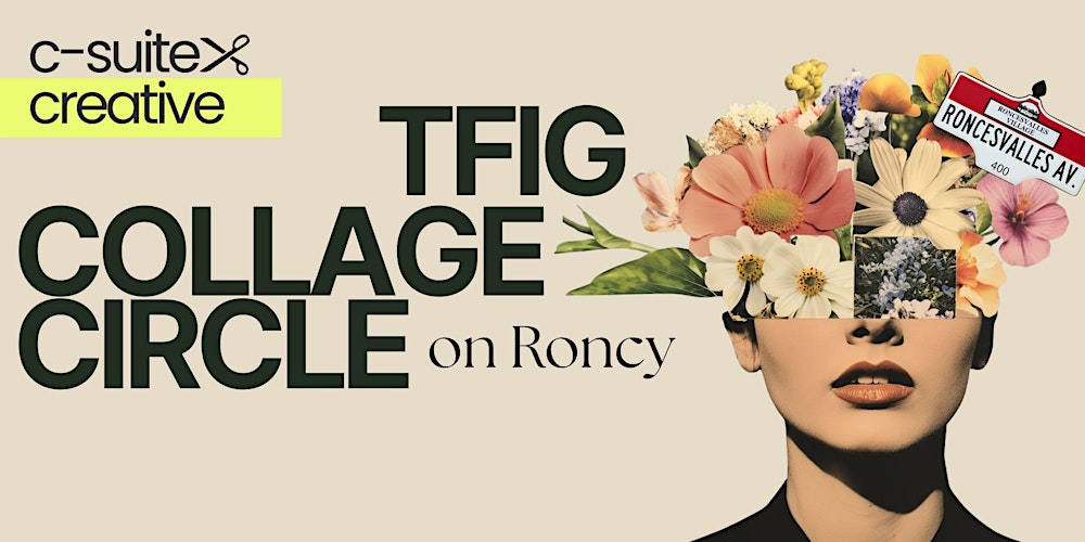 TFIG: Thank F*ck It's Glue! Roncy Collage Circle
