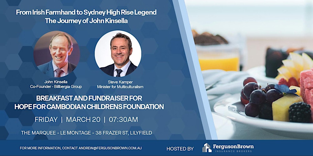 Irish Farmhand to Sydney High Rise Legend — The Journey of John Kinsella