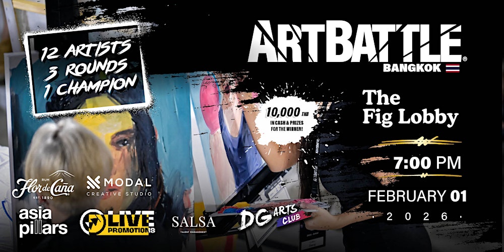 Art Battle Bangkok - February 1, 2026