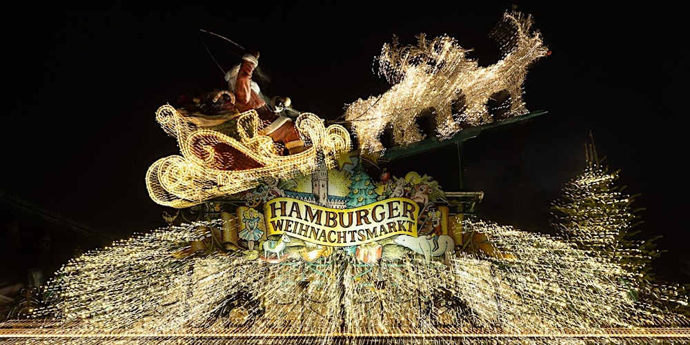 Der Weihnachtsmarkt am Hamburger Rathaus