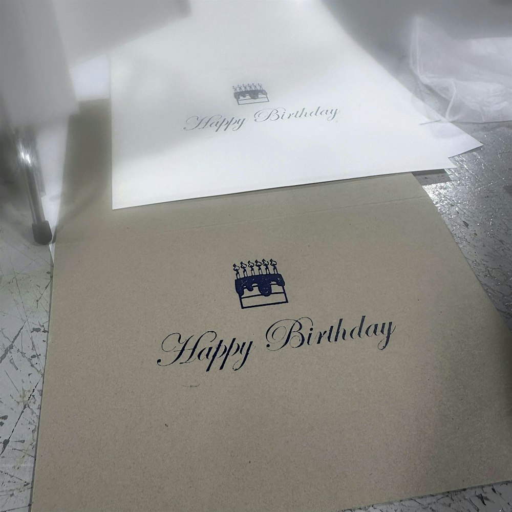 Greeting Card Printing - Sun, March 22, 2026