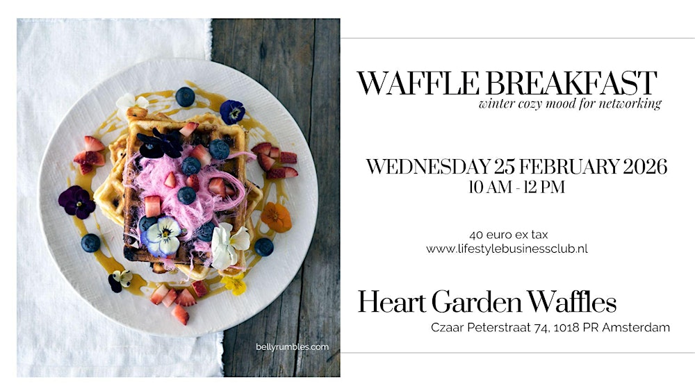 Business Breakfast  - lets get Waffles