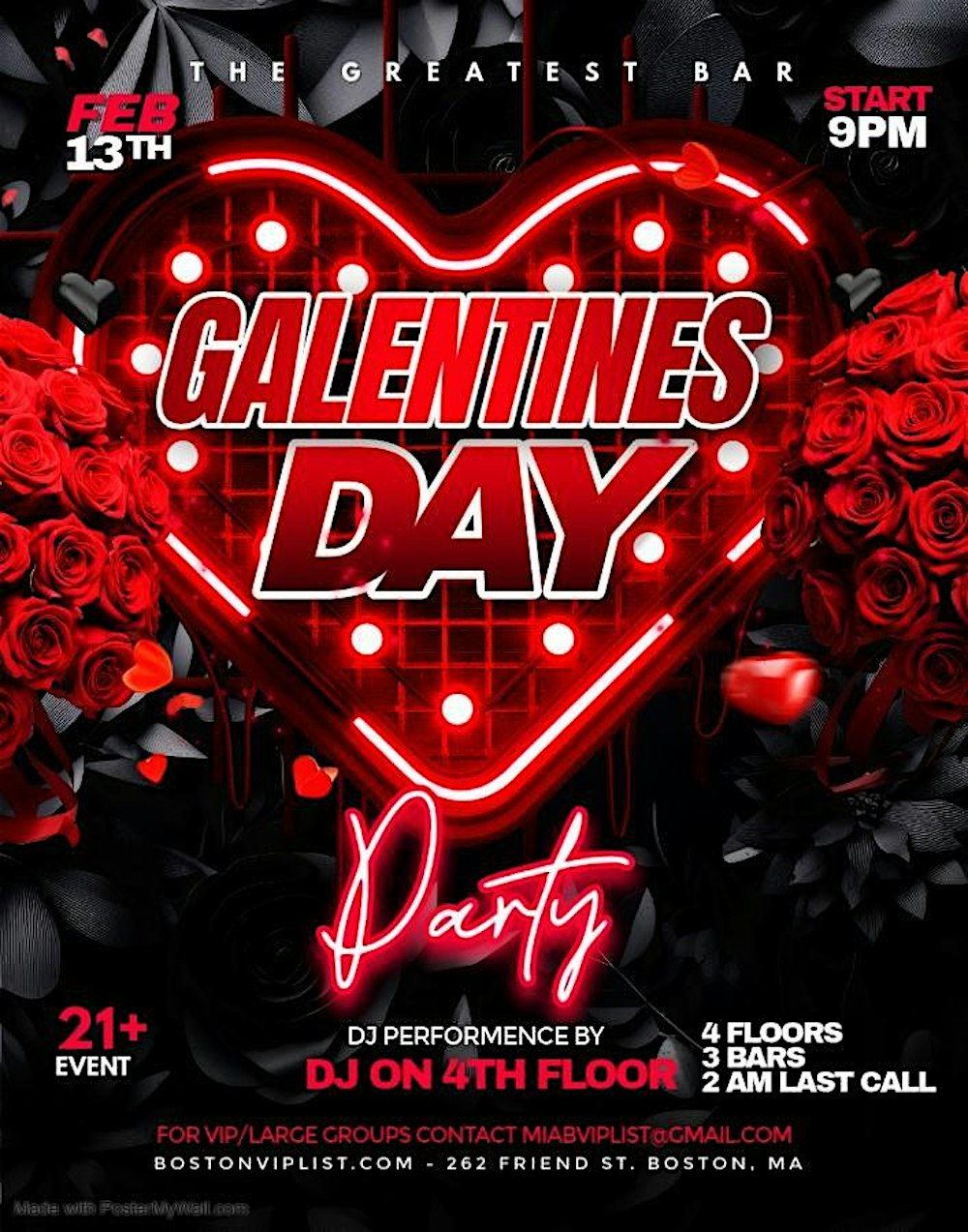 Galentine's Day Party at The Greatest Bar