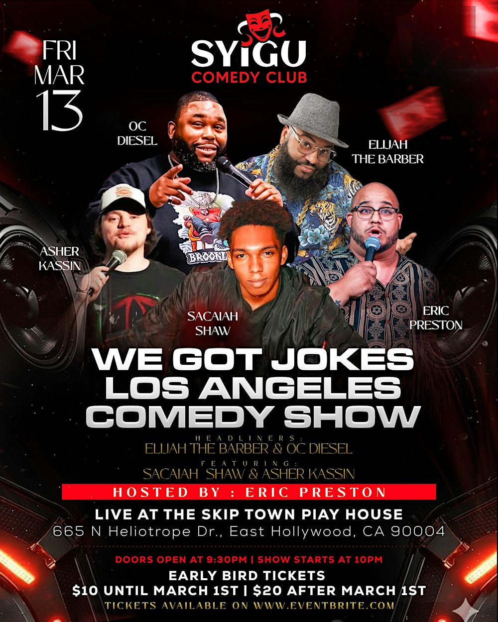 WE GOT JOKES LOS ANGELES