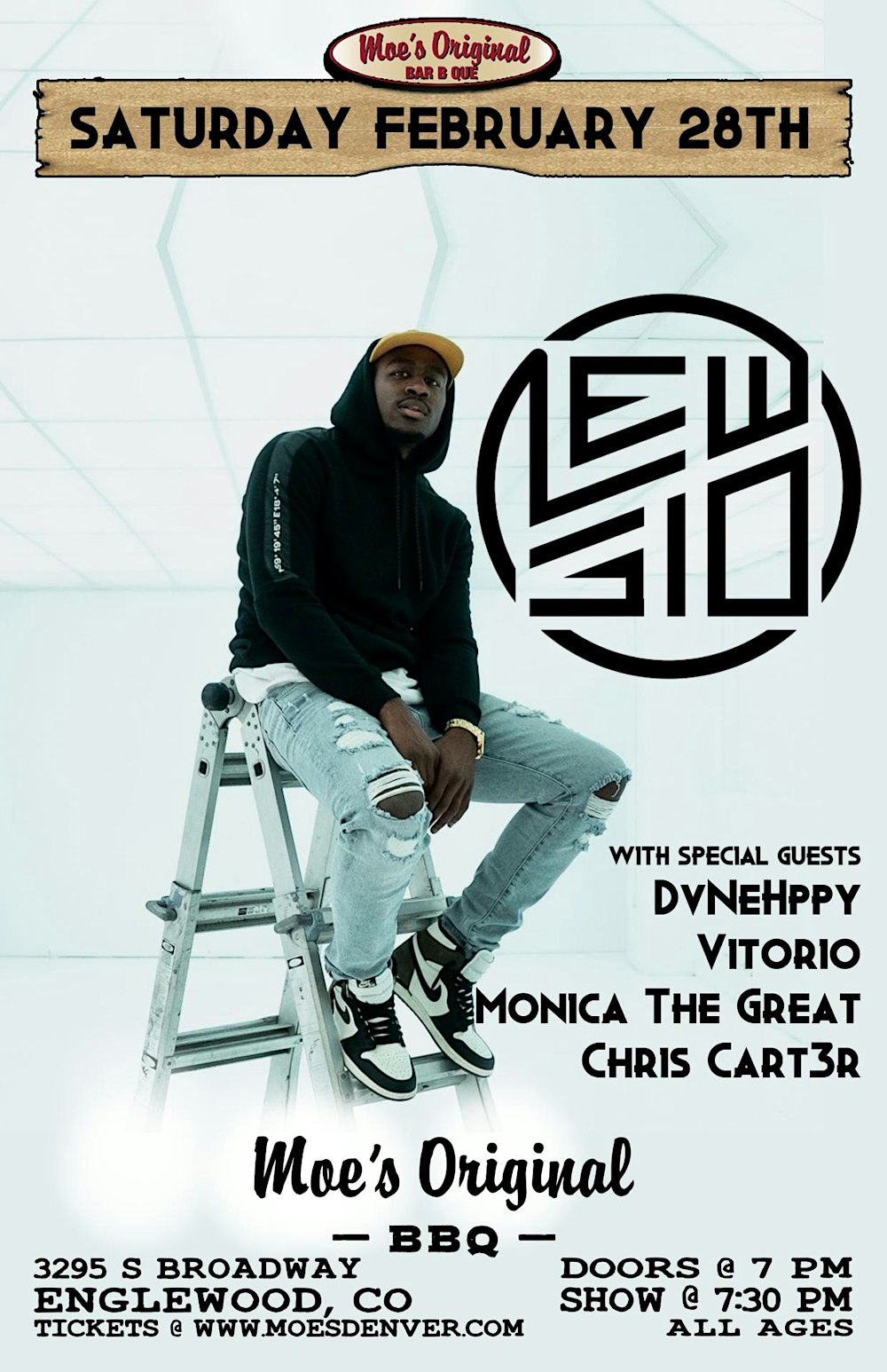 Lew Sid w/ HOT BOYZ IN FO' + Vitorio + Monica The Great + Chris Cart3r