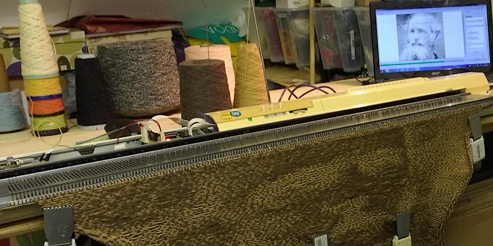 Hacked Knitting Machine Experience Day
