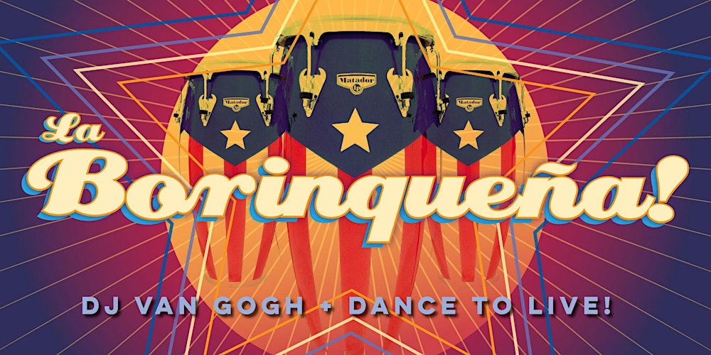 Salsa Saturday w La Borinqueña  + DJ Van Gogh + Dance to Live!