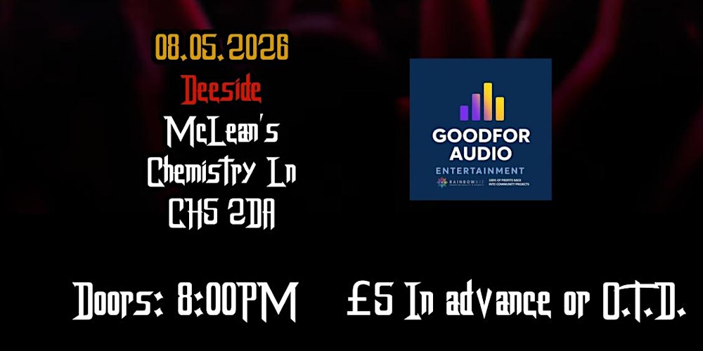 Onion Mash (with support from Ingenue) Mcleans, Deeside