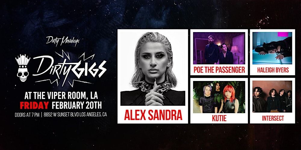 DIRTY MONDAYS PRESENTS: ALEX SANDRA