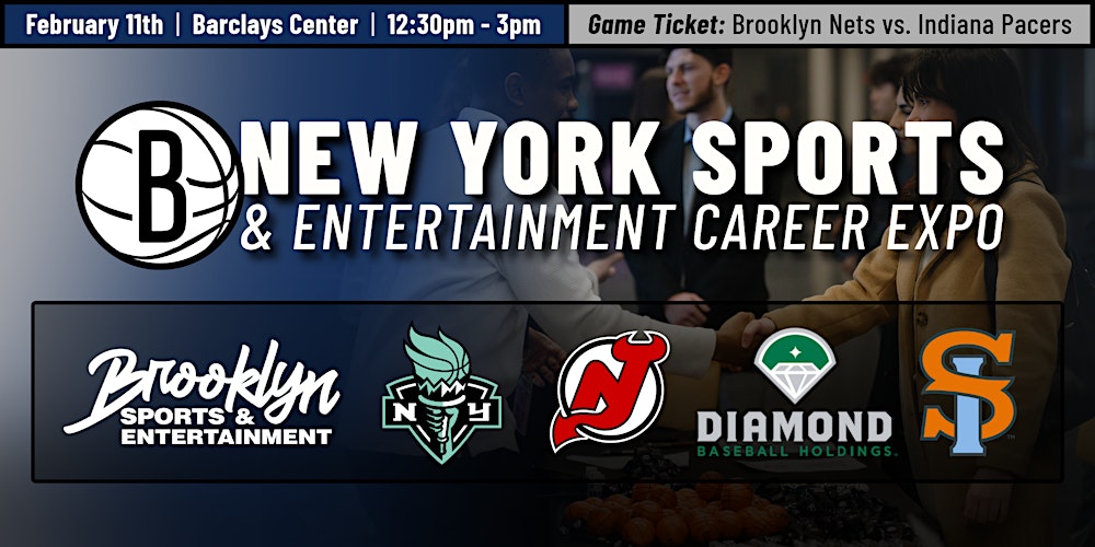 New York Sports & Entertainment Career Expo hosted by the Brooklyn Nets