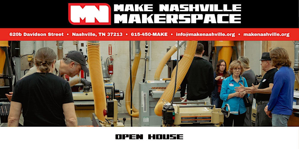 Friday Night Open House at the Makerspace! 1st Tour 6PM - Last Tour 7:30PM