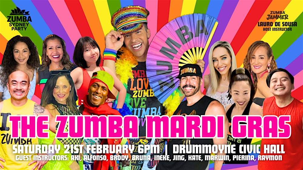 ZUMBA MARDI GRAS PARTY CLASS