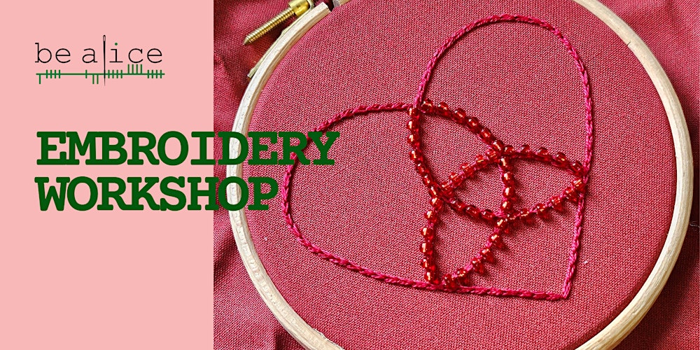 Valentines Embroidery Workshop