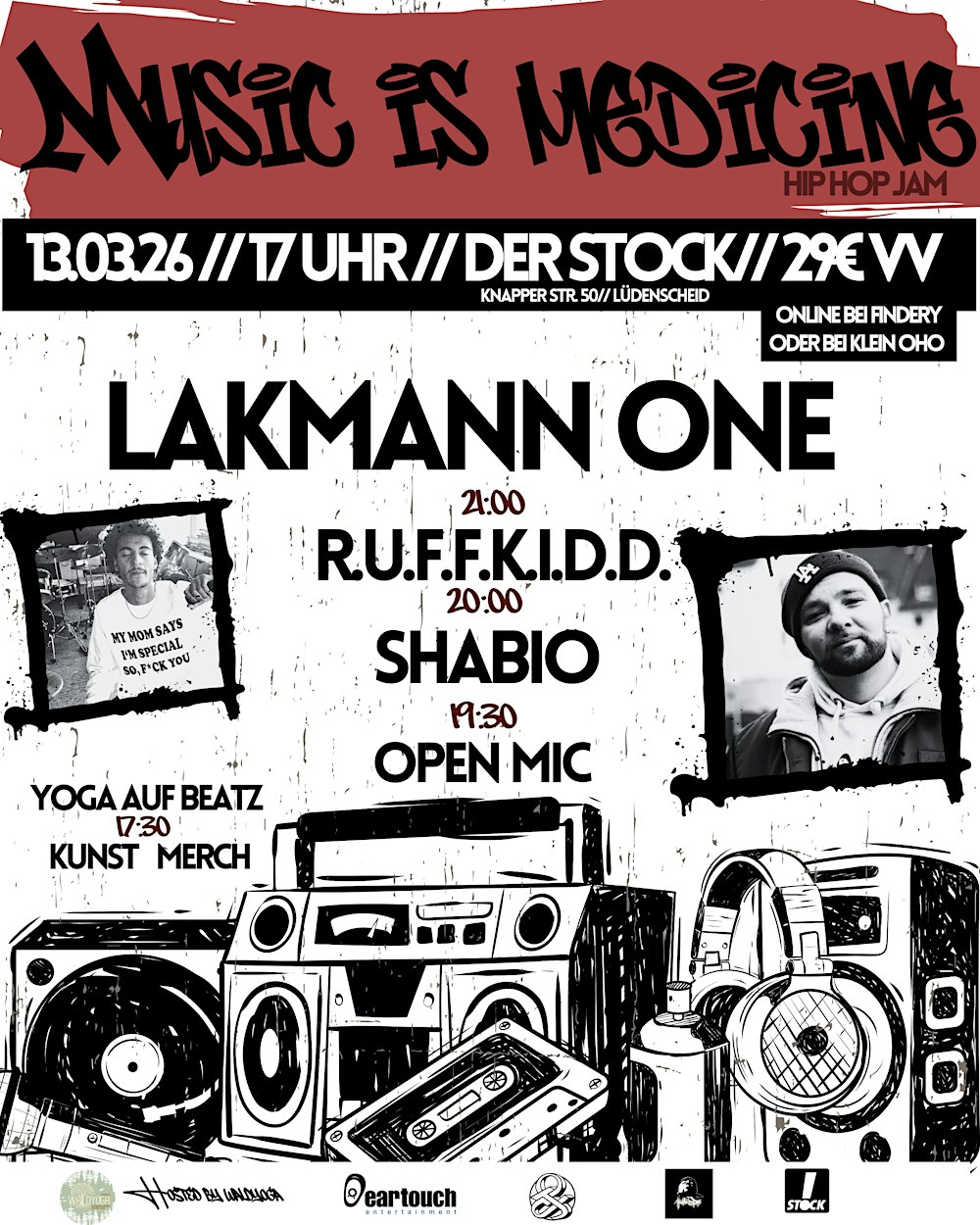 Music is medicine / Hip hop Jam