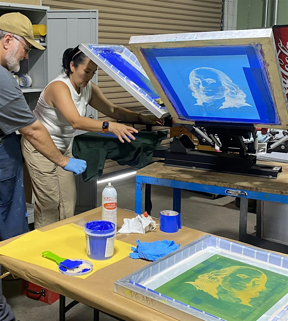 Textile Screen Printing - Sun, Mar 1, 2026