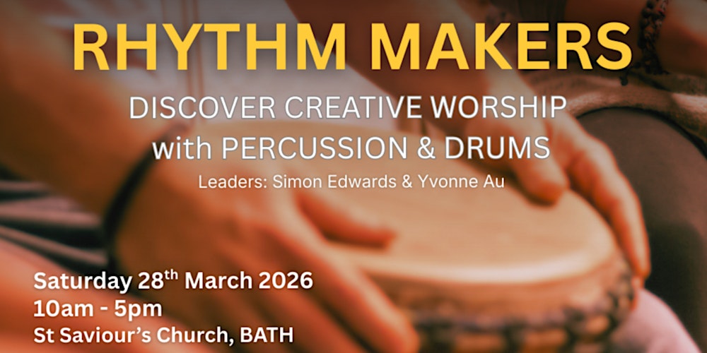 Rhythm Makers: Creative Worship workshop with Percussion and Drums