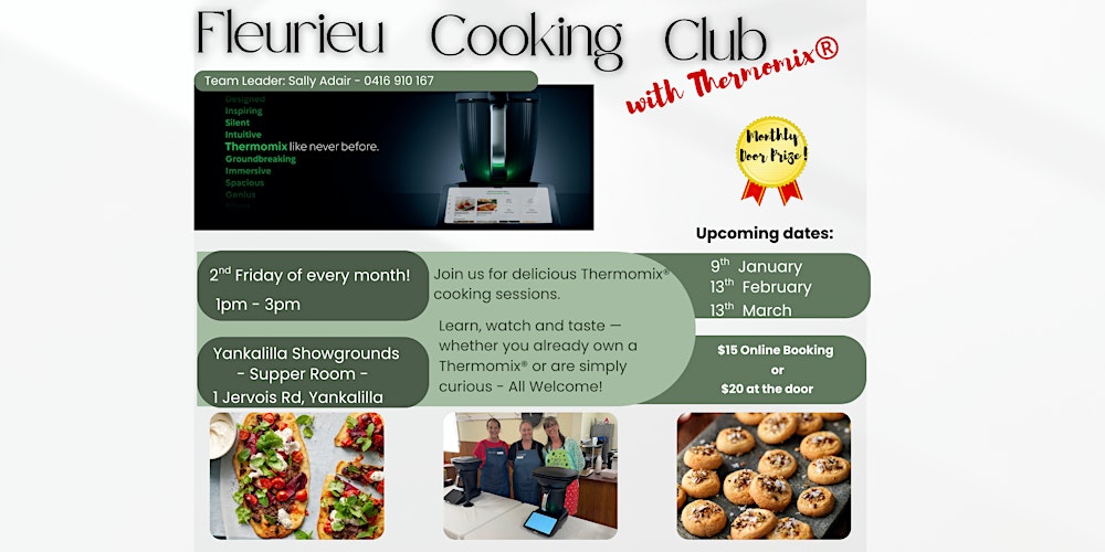 Fleurieu Cooking Club with Thermomix®