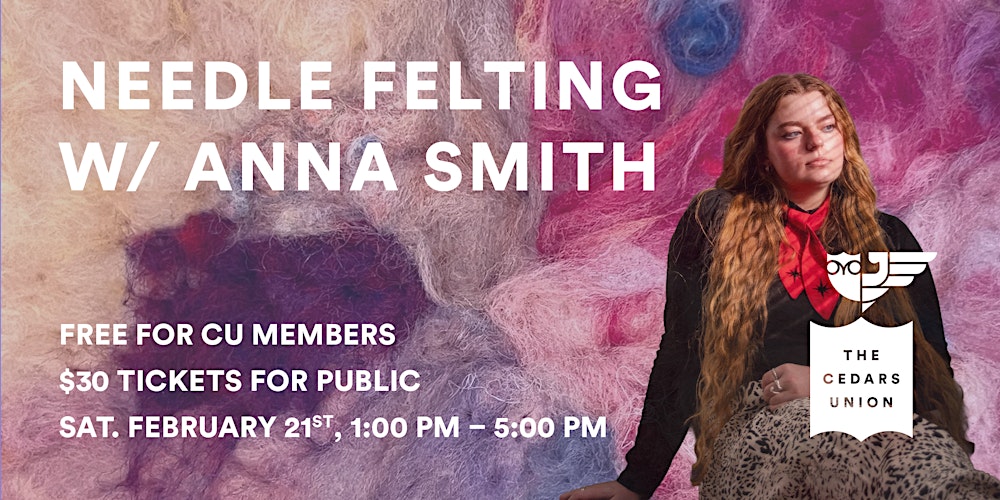 Needle Felting w/ Anna Smith