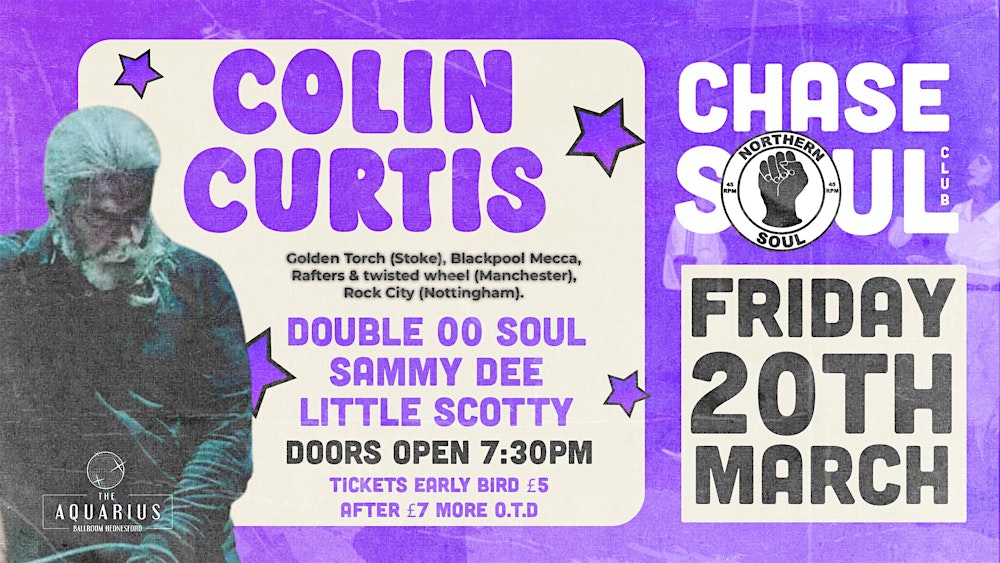 Chase Soul Club with Colin Curtis