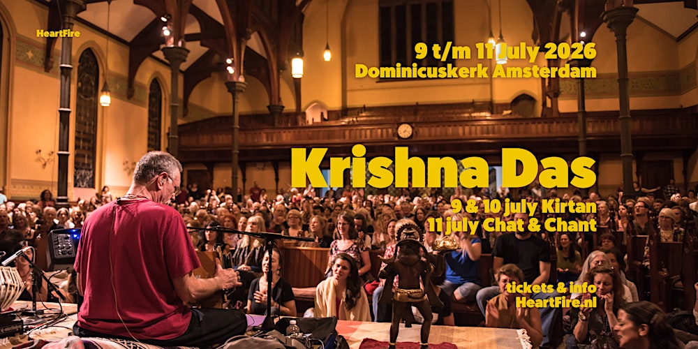 HeartFire Presents:: Kirtan with Krishna Das - Europe Tour 2026