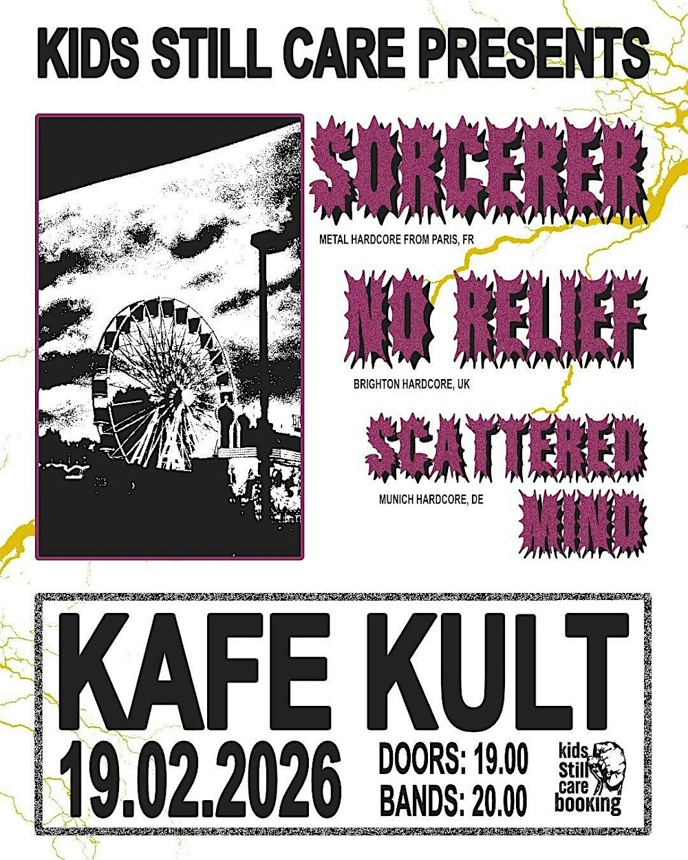 Sorcerer + No Relief + Scattered Mind