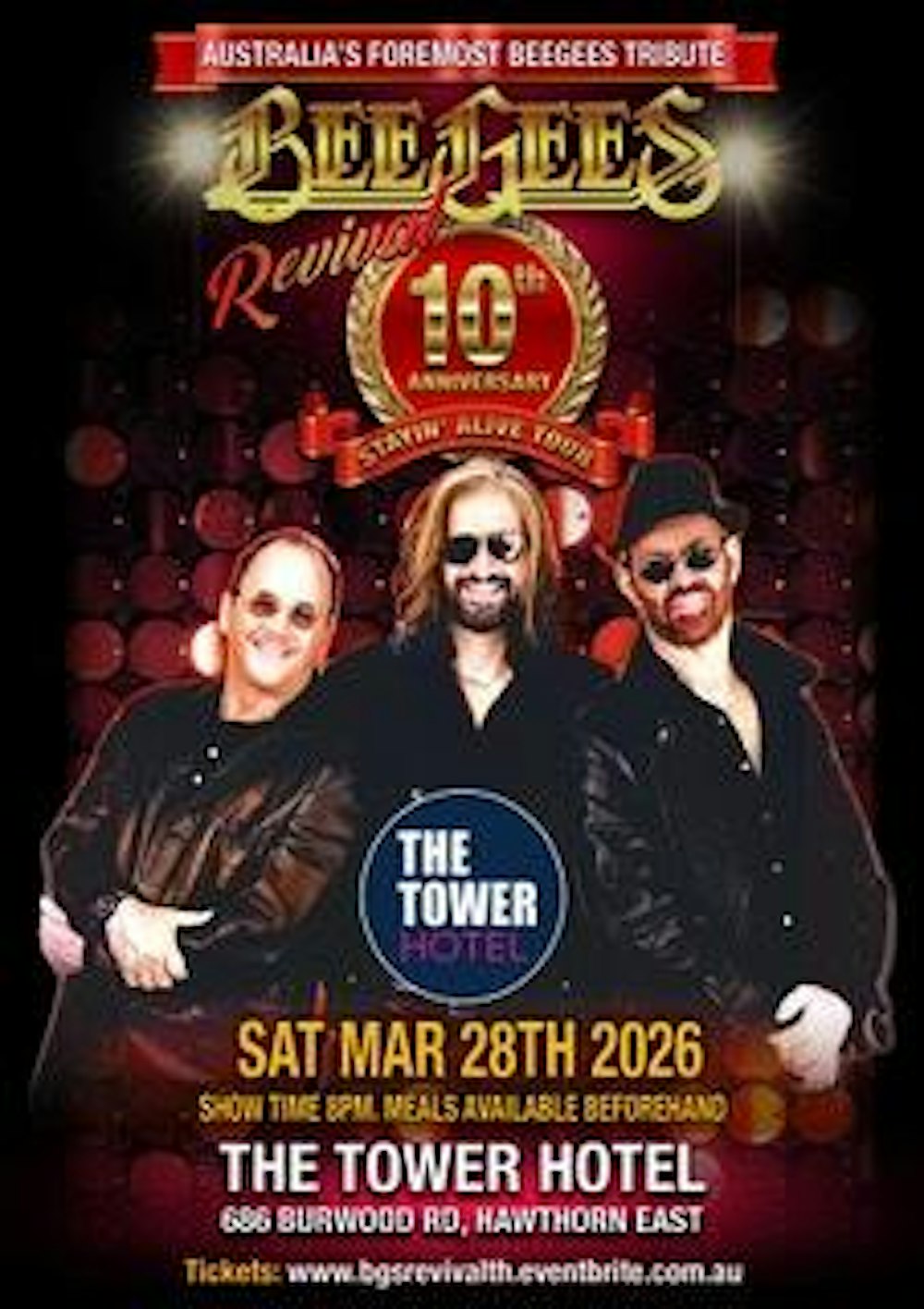 BeeGees Revival - 10th Anniversary Tour