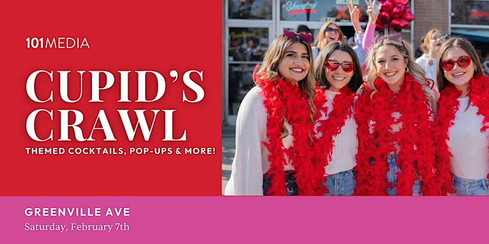 Dallas' 9th Annual Cupid's Crawl on Greenville Ave